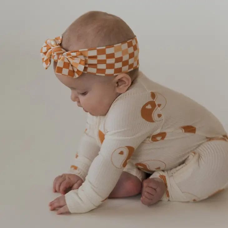 Mini Check Head Wrap