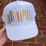 Colorful Indianapolis Trucker Hat