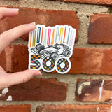 Indy Racing Sticker 4 Pack