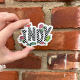 Indy Racing Sticker 4 Pack