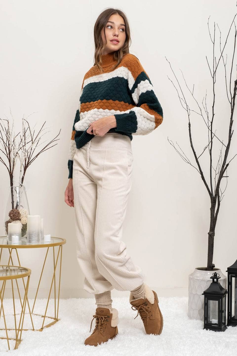 STRIPED SWEATER