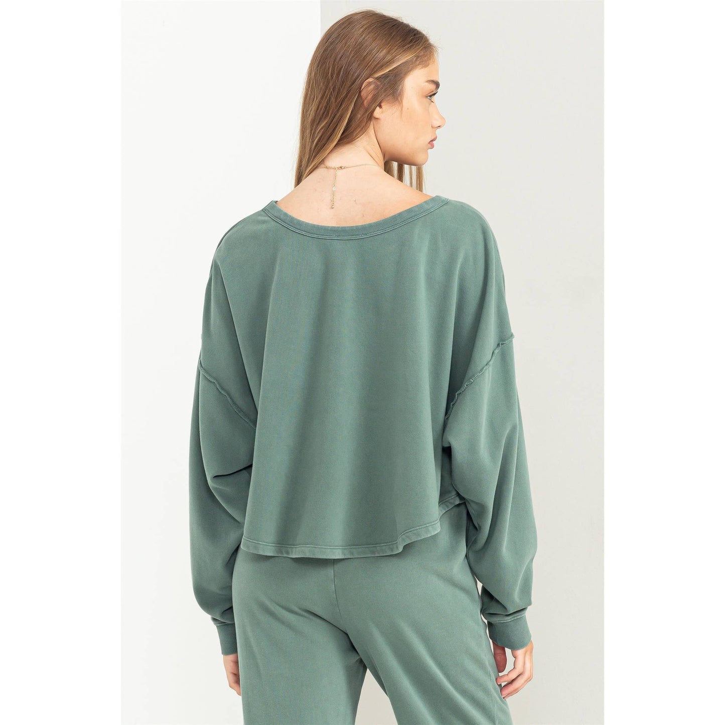 LEISURE LOVING OVERSIZED SWEATSHIRT