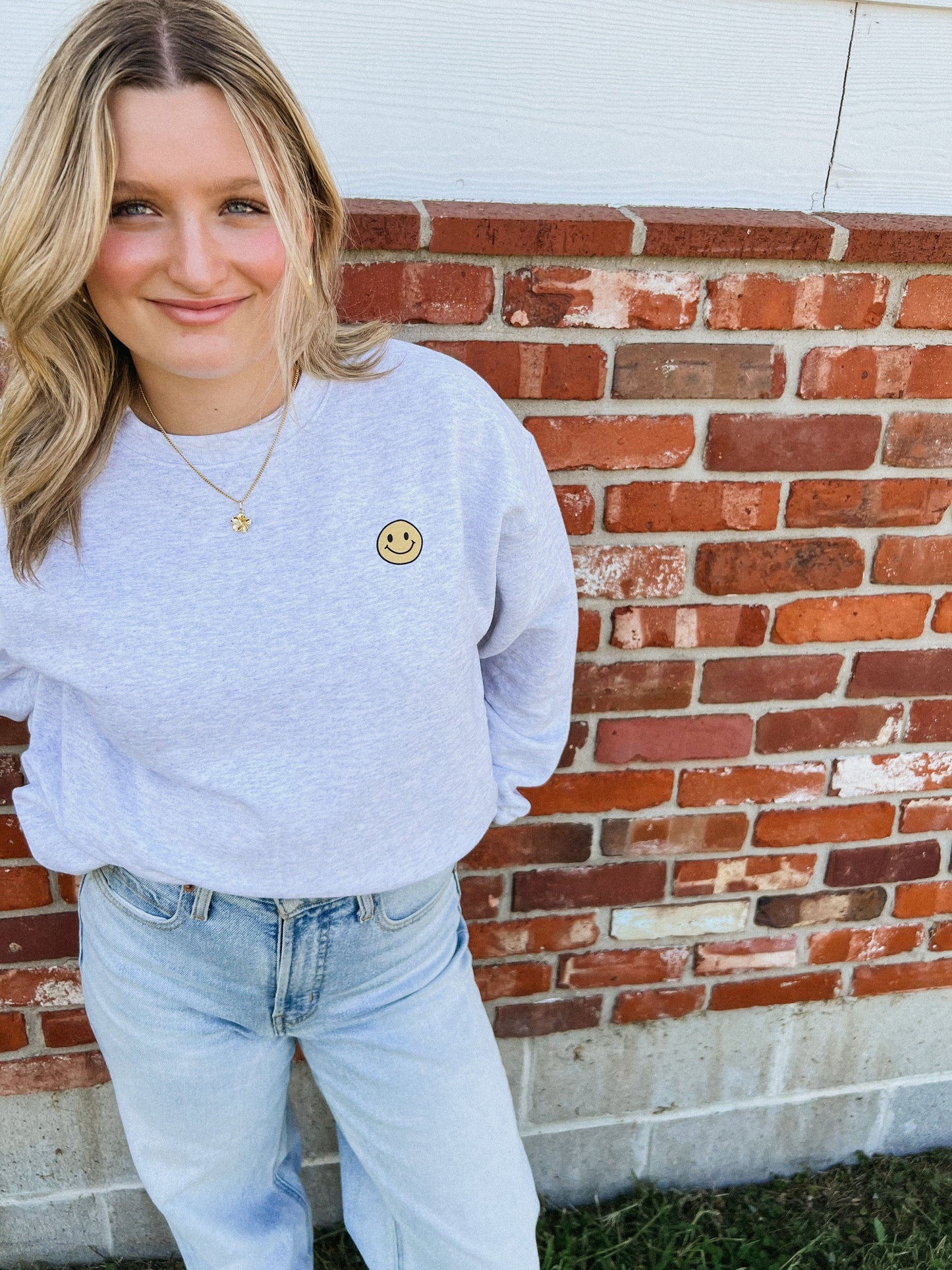 Smiley Face Sweatshirt