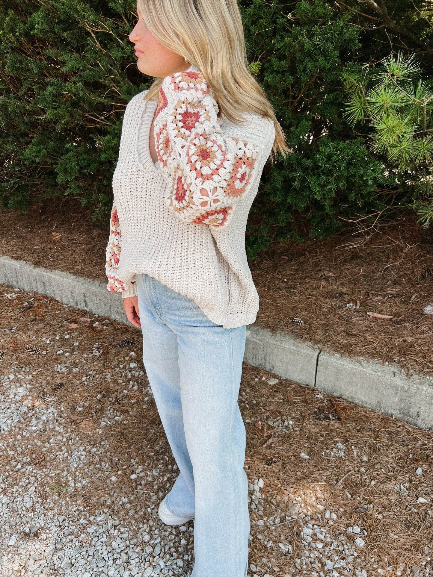 Granny Square Sweater