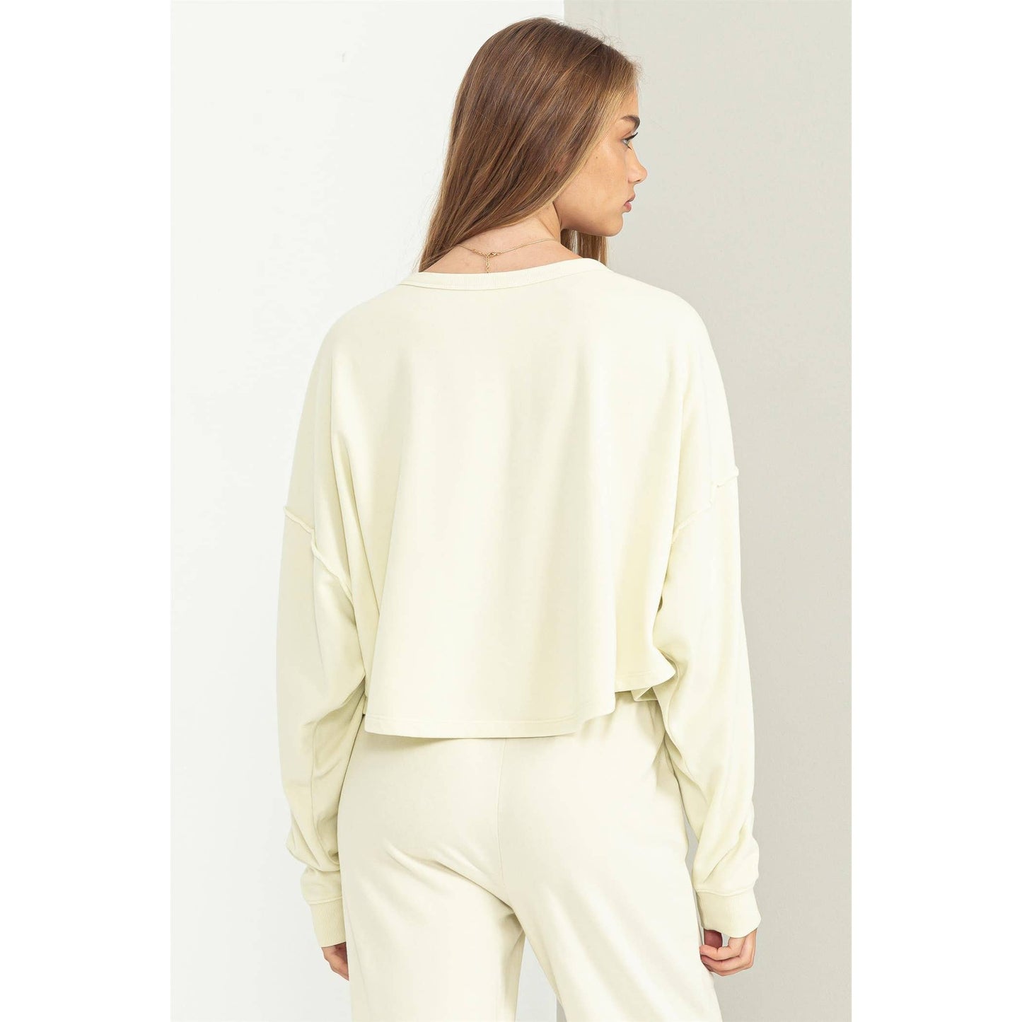 LEISURE LOVING OVERSIZED SWEATSHIRT