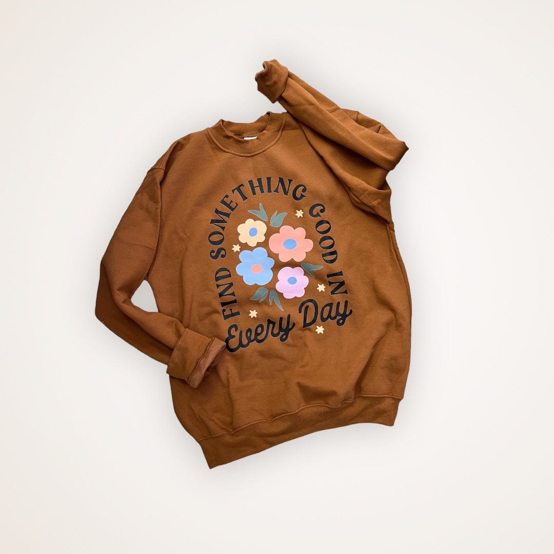 Something Good Camel Sweatshirt