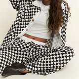 Checkered Boxer Pants