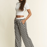 Checkered Boxer Pants