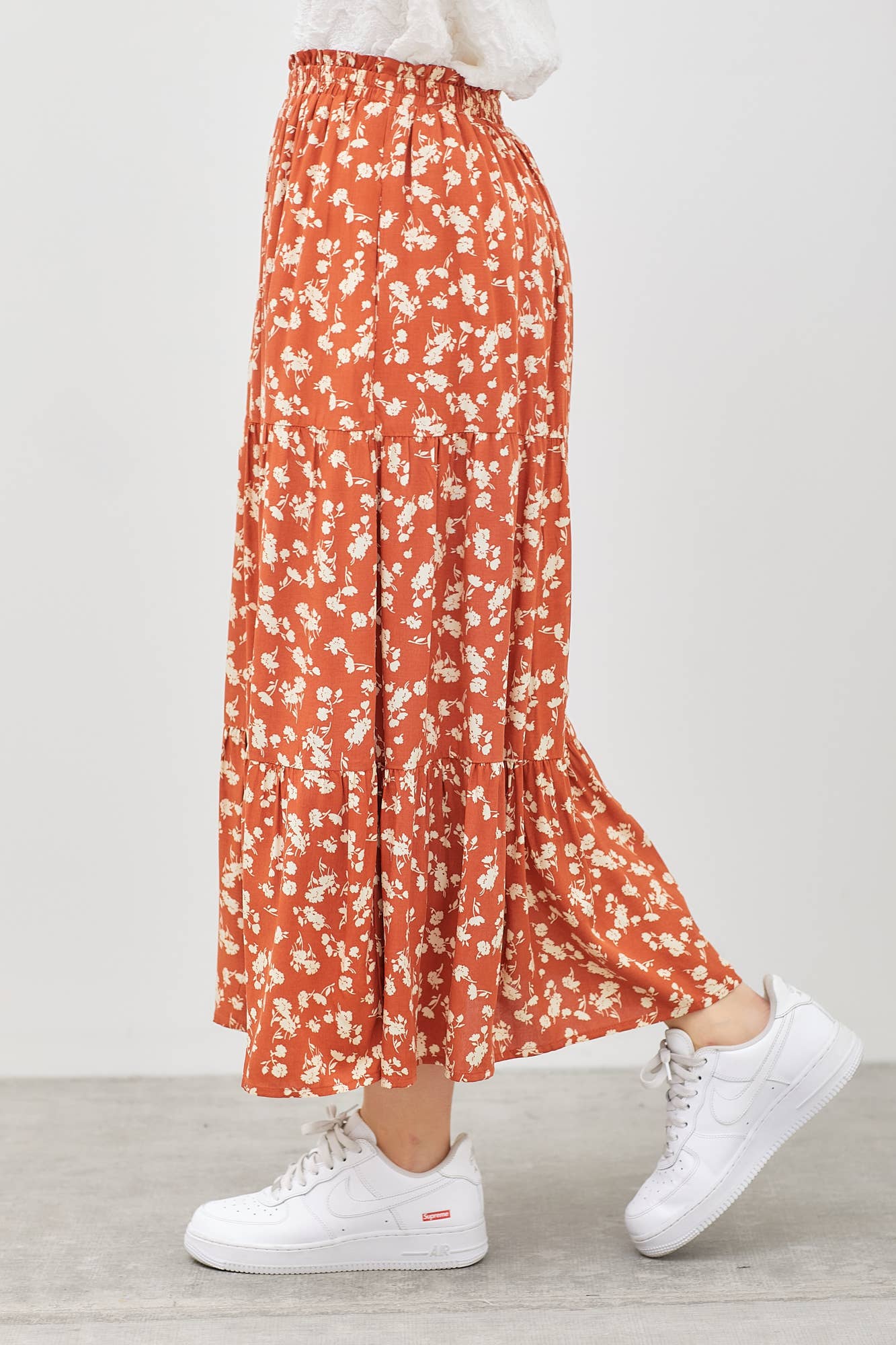 Floral Maxi Skirt