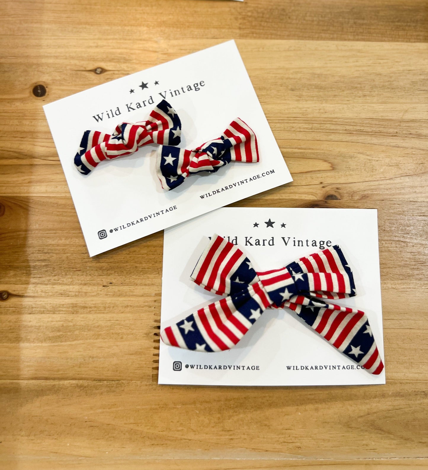 Stars & Stripes bow