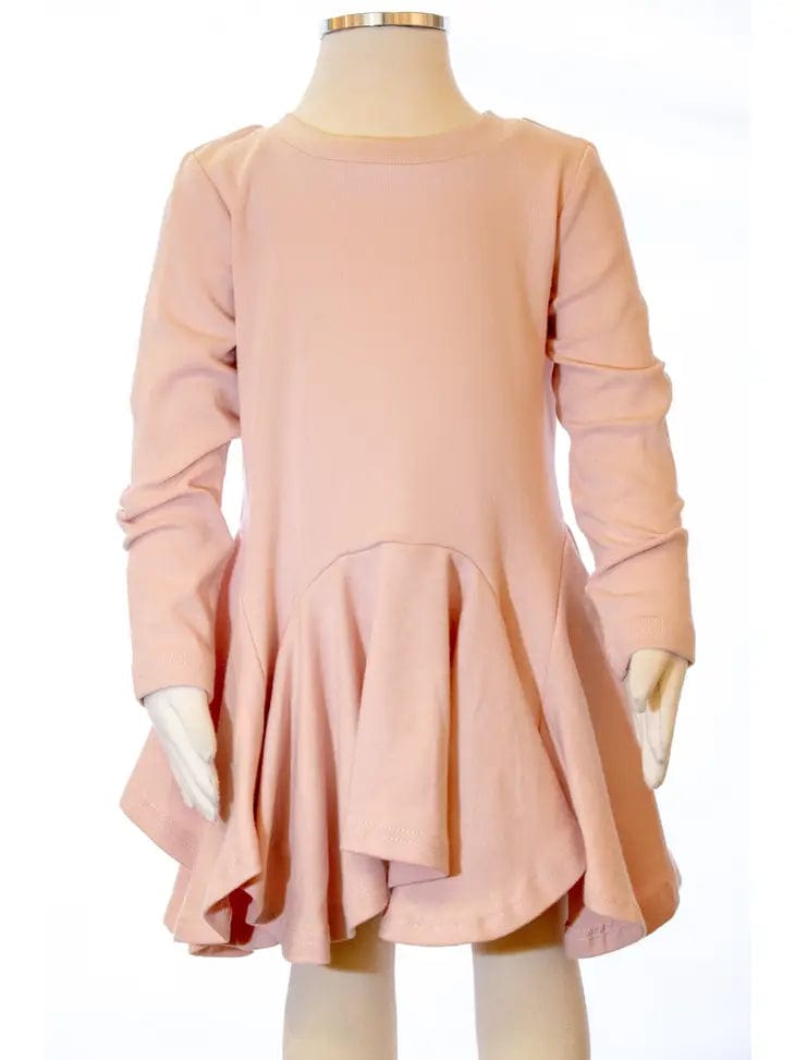 Ruffled Skater Tunic Dress