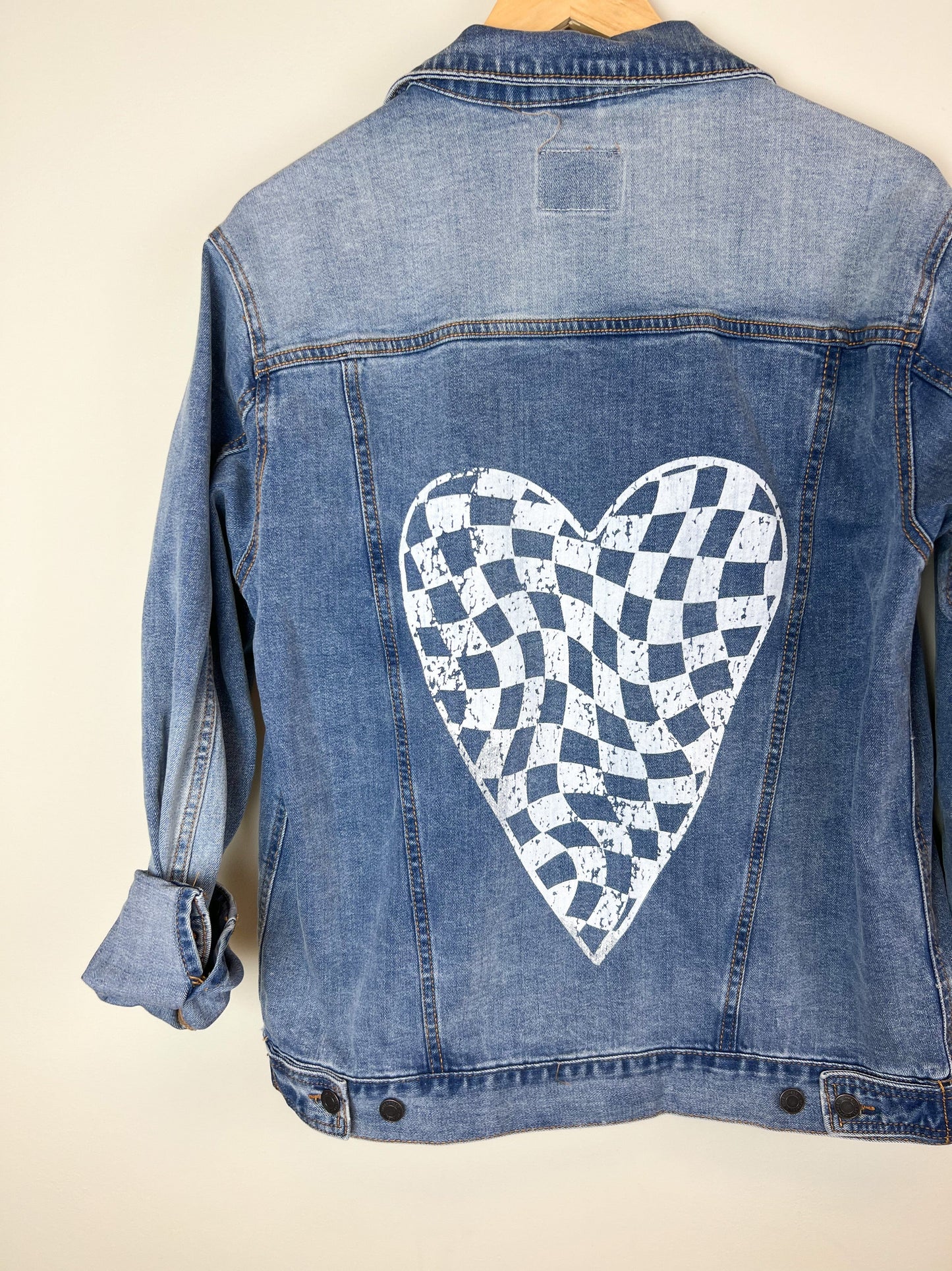 Big Heart Jean Jacket