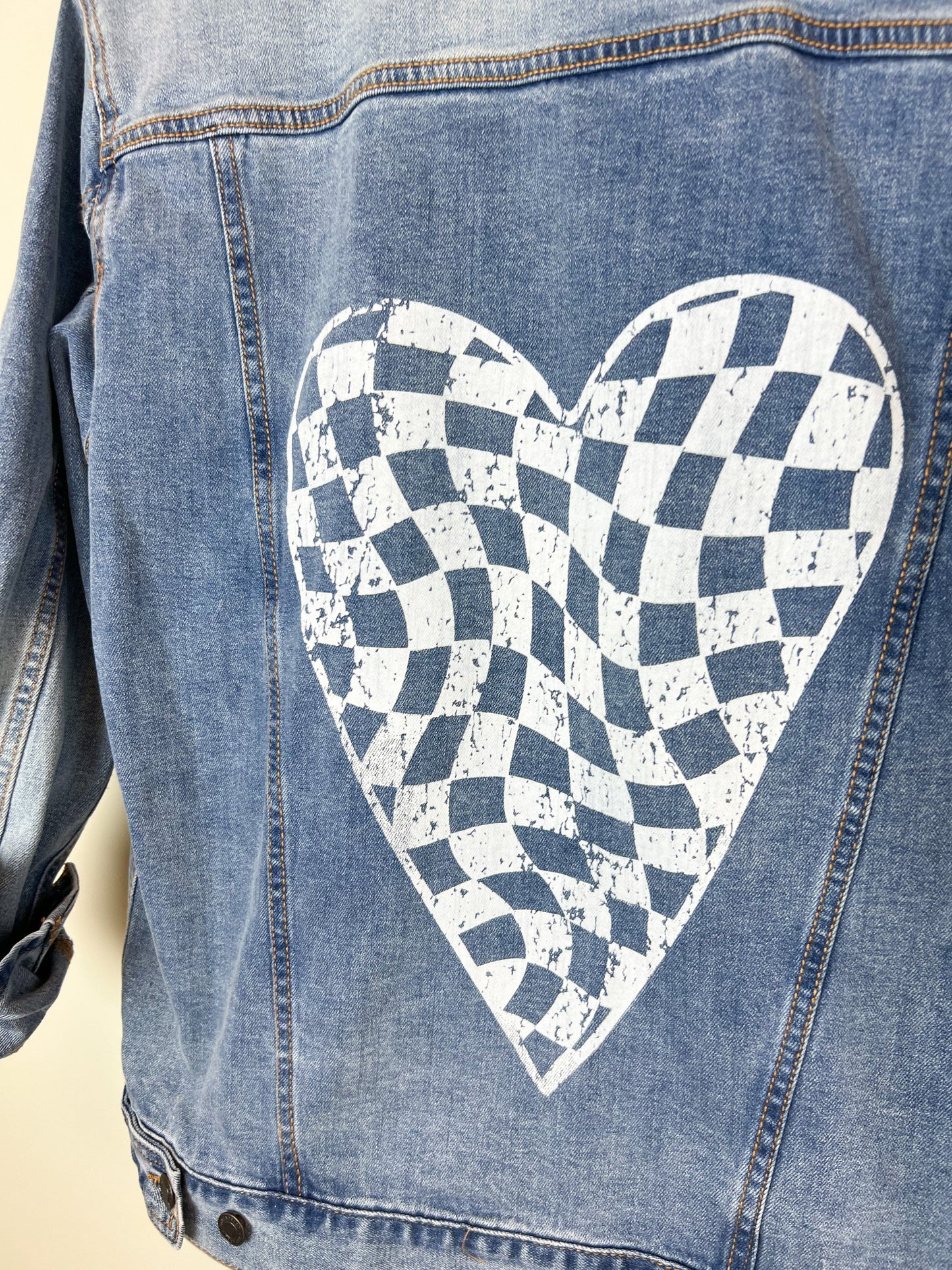 Big Heart Jean Jacket
