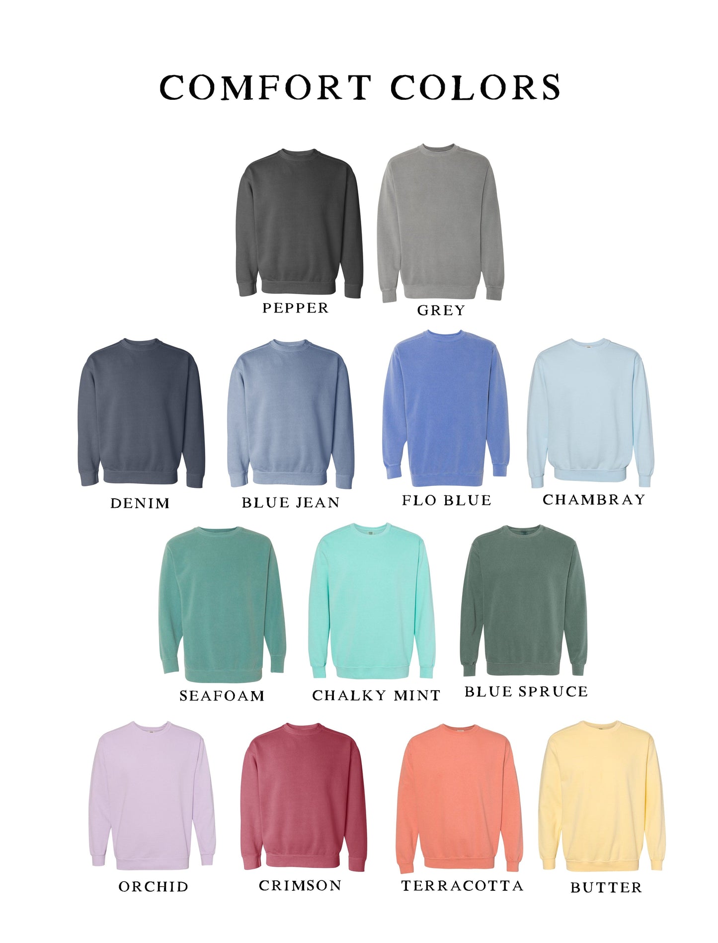 Mama Arch Comfort Colors Sweatshirt