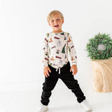 Retro Grinch Bamboo Long Sleeve Shirt