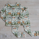 Noah's Ark Long Sleeve Pajamas