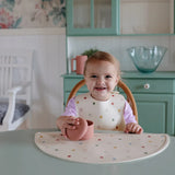 Smiley Face Silicone Bib