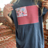 American Flag Applique Tee