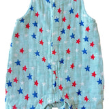 Splendid Stars Blue Shortie Romper