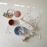 Smiley Face Silicone Bib