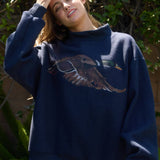 Lucky & Mallard Mock-Neck Sweatshirt