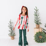 Wrapping Bows Peplum Top