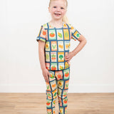 Garden Seed Toddler/Youth Ribbed Cotton Pajama Set