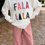 FALA LALA Christmas Knit Sweater – Festive Holiday Pullover
