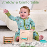 Golf A Round Baby Bamboo 2 Way Zipper Baby Romper