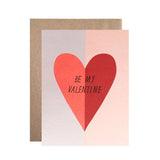 Be My Valentine Card