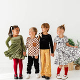 Gingerman Check Henley Top