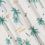 Palm Trees Small Ribbed Two Piece Set