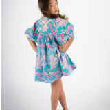 Periwinkle Floral Dress