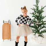 Cream + Dottie Mesh Skort