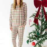 Double Plaid Women's Pants