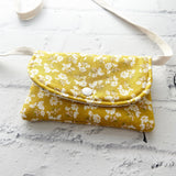 Yellow Mini Floral Kids Crossbody Bag