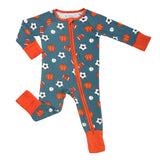 Bamboo Baby Convertible Zipper Pajama Sports Balls