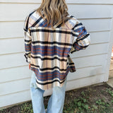 Plaid Button Up Long Sleeve