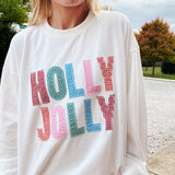 Holly Jolly Oversized Sweatshirt