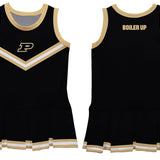 Purdue University Boilermakers Black Cheerleader Dress