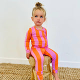 Ruby Stripe Two Piece Set