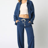 Denim Khissy Sweatpants