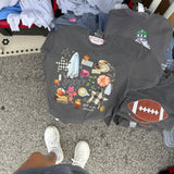 Fall Collage Cropped Tee