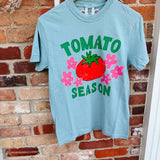 Tomato Season Blue Tee