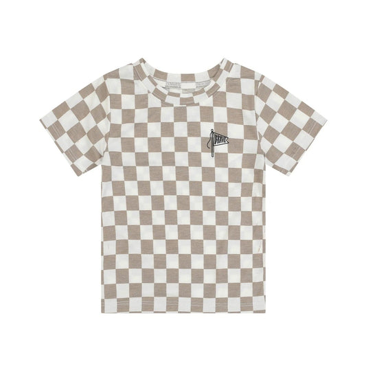 Brave Little Ones Checkered Brave Tee