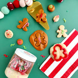 Mini Gingerbread Play Dough Kit