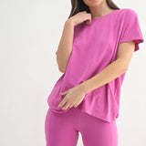 Orchid Slouchy Tee