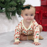Christmas Cutie Long Sleeve Romper