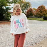 Holly Jolly Oversized Sweatshirt
