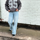 Varsity Number Crewneck (you pick color & number)